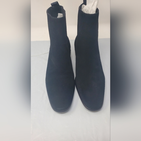 BLACK SUEDE LEATHER BOOTS - Picture 2 of 6